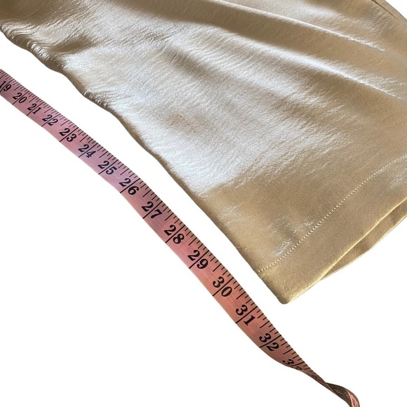 NWT LOVERS & FRIENDS Britt Top & Pants Set Champagne Gold Crop Top NEW Small S - Picture 14 of 16